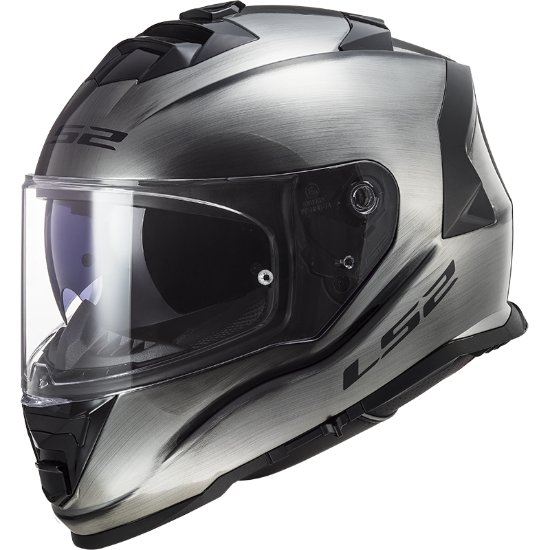 LS2 FF800 Storm Jeans Titanium Gloss Helmet