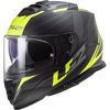 LS2 FF800 Storm Nerve Black Hi Viz Yellow Gloss Helmet