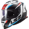LS2 FF800 Storm Racer Red Blue White Gloss Helmet