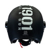 Royal Enfield OP MLG (V) Matt Black White Helmet