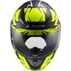 LS2 FF353 RAPID CROMO Gloss Black H-V Yellow Helmet