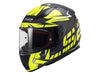 LS2 FF353 RAPID CROMO Gloss Black H-V Yellow Helmet