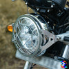 ZANA HEADLIGHT GRILL TYPE 4 SILVER GT & INTERCEPTOR 650 (ZI-6048)