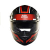 Royal Enfield Lightwing Checks Matt Black Red Helmet