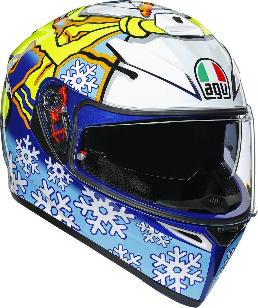 AGV K3-SV ROSSI Winter Test 2016 Helmet, Full Face Helmets, AGV, Moto Central