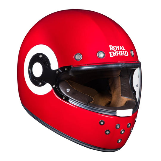 Royal Enfield NH44 Lite Gloss Red Helmet