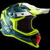 LS2 MX700 SUBVERTER Evo Astro Matt Cobalt Hi-Viz Yellow Helmet