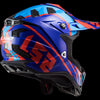 LS2 MX700 SUBVERTER Evo Gammax Gloss Red Blue Helmet