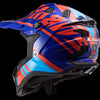 LS2 MX700 SUBVERTER Evo Gammax Gloss Red Blue Helmet