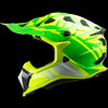 LS2 MX700 SUBVERTER Evo Gammax Matt H-V Yellow Green Helmet