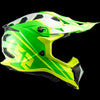 LS2 MX700 SUBVERTER Evo Gammax Matt H-V Yellow Green Helmet