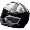 Bell SRT Predator White-Black Helmet, Full Face Helmets, BELL, Moto Central