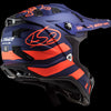 LS2 MX700 SUBVERTER Evo Cargo Matt Blue Fluro Orange Helmet