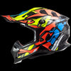 LS2 MX700 SUBVERTER Evo Rascal Gloss Black Fluro Orange Helmet