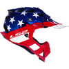 LS2 MX700 SUBVERTER Evo Krome Gloss Glory US Flag Helmet