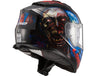 LS2 FF800 Storm Heart Brain Gloss Black (Glow in the Dark) Helmet