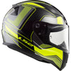 LS2 FF 353 Rapid Carrera Matt Black Hi-Viz Yellow Helmet, Full Face Helmets, LS2 Helmets, Moto Central