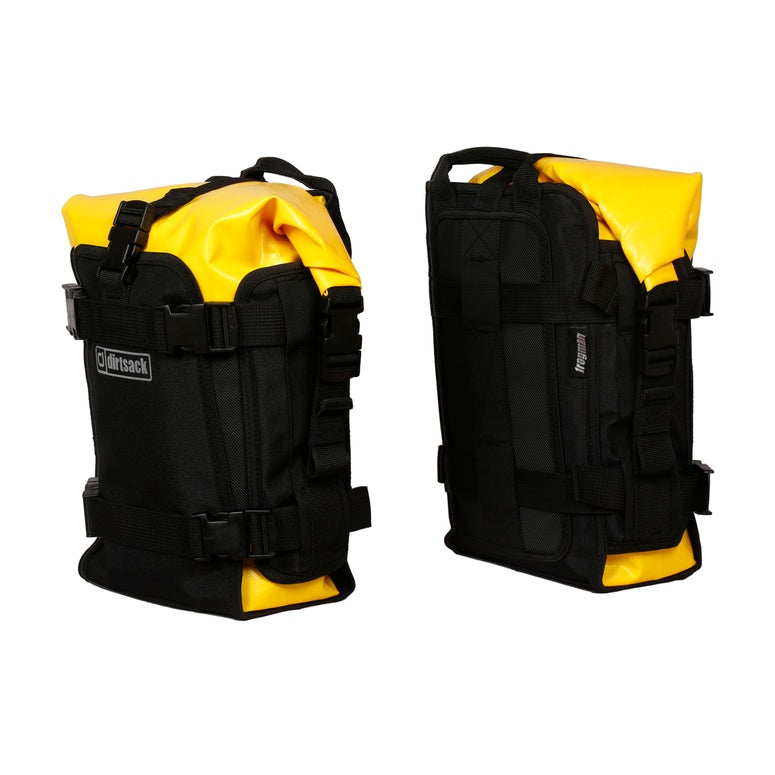 Dirtsack Frogman CS ADV Crash Bar Bags (Yellow)