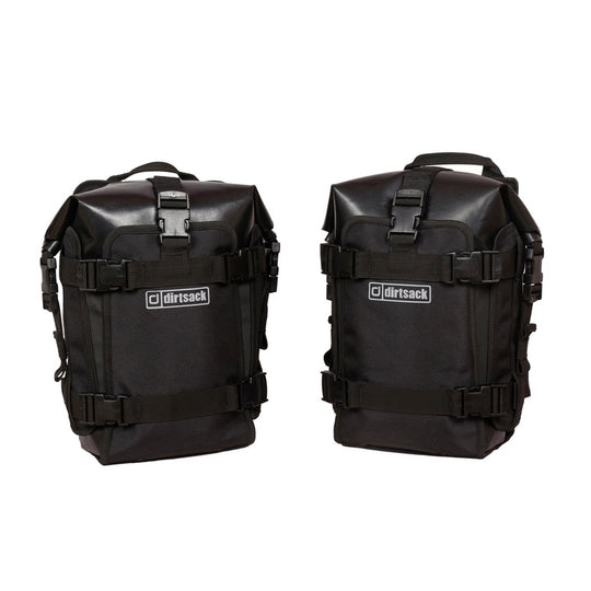Dirtsack Frogman CS ADV Crash Bar Bags (Black)