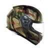 Royal Enfield Lightwing Modular Multi Camo Matt Black Red Helmet