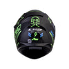 LS2 FF320 Stream Evo Neon Black Blue Fluro Green Gloss Helmet