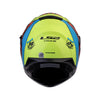 LS2 FF320 Stream Evo Darkness Hi Viz Yellow Blue Gloss Helmet