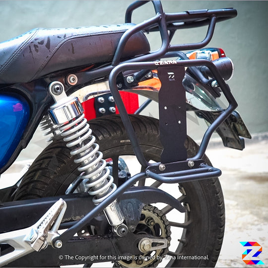ZANA SADDLE STAYS/ PANNIER RACK FOR SOFT BAGS HONDA CB350 H'NESS (ZI-8117)