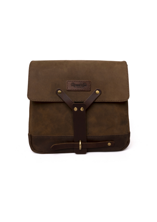 Trip Machine Messenger Bag (Tobacco Brown)