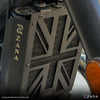 ZANA New UK Flag Radiator Guard For Royal Enfield Meteor 650 Black (ZI-8285)