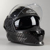 SMK Titan Carbon Fiber Gloss Black (GLCA200) Helmet