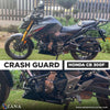 ZANA CRASH GUARD WITH SLIDER TEXTURE MATT BLACK HONDA CB300F (ZI-8273)