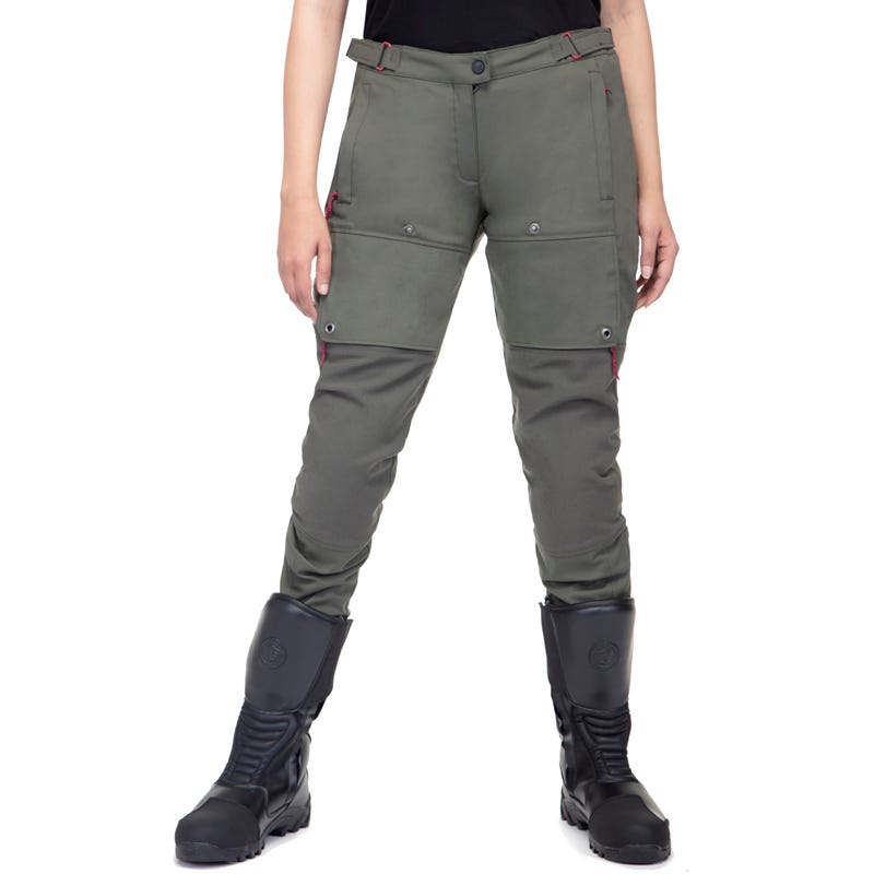 Olive Sage Grove Women Cotton Pants casual and semi formal daily trousers