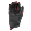 JOE ROCKET Speedmaster Air Leather / Mesh Short Gloves (Black Red)