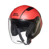 Royal Enfield Lightwing Matt Black Red Helmet