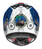 Nolan N64 Gemini Replica 68 E Bastianni Metal White Helmet