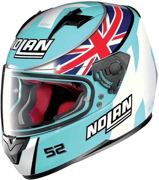 Nolan N64 Gemini Replica D Knet 69 Helmet Aqua Marine