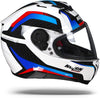 Nolan N87 Arkad N Com 40 Helmet Metal White Blue
