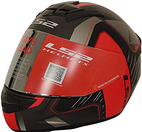 LS2 FF 352 Gold Matt Black Red Helmet