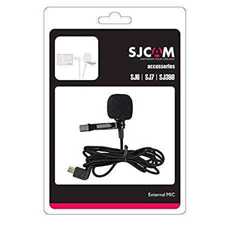 SJCAM External Microphone (Short) for SJ6 SJ7 SJ360 Series