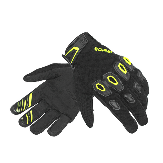 Raida Avantur Gloves Black Hi Viz