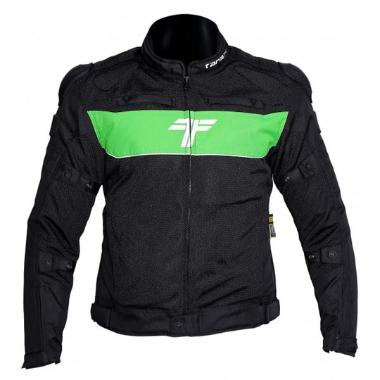 Tarmac One III Level 2 Riding Jacket (Black Green)