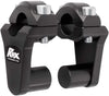 Rox Pivoting Handlebar Risers 51mm Rise, 22mm Handlebar Anodized Black (1R-P2SS)