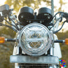 ZANA HEADLIGHT GRILL TYPE 4 SILVER GT & INTERCEPTOR 650 (ZI-6048)