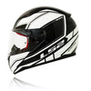 LS2 FF 353 Rapid Infinity Matt Black White Helmet, Full Face Helmets, LS2 Helmets, Moto Central