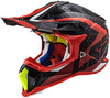 LS2 MX700 SUBVERTER Evo Straighter Gloss Red Black Hi Viz Helmet