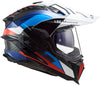 LS2 MX701 EXPLORER Carbon Frontier Gloss Black Blue Helmet