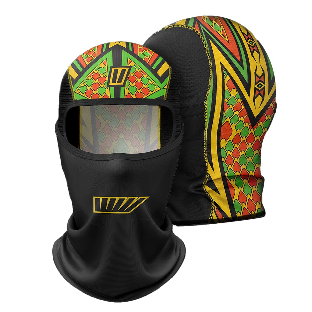 Tiivra RazzTazz Balaclava (Black Yellow)