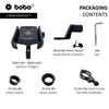 BOBO Jaw-Grip Aluminium Mobile Holder Motorcycle Mobile Mount (Without Charger)