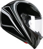 AGV VELOCE S Fulmine Black Grey Helmet