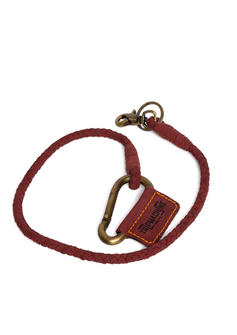 Trip Machine Braided Key Chain (Cherry Red)